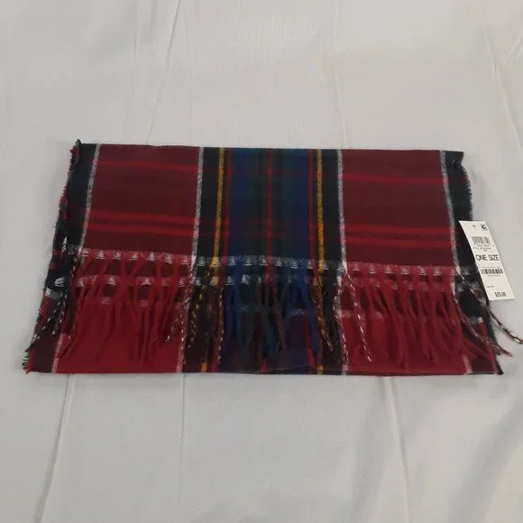 Style & Co. Women's Plaid Winter Scarf - Picture 3 of 3